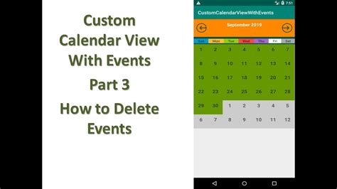 How To Delete Events From Calendar On Android